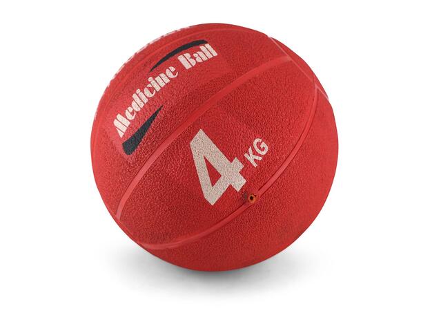 Medisinball Klubben 4 kg ø 23 cm | Gummiball med godt grep 