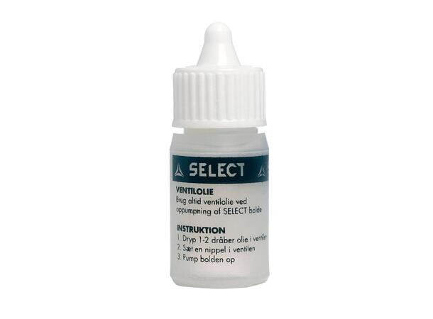 Select Ventilolje for baller 10 ml En dråpe i ventilen før pumping 
