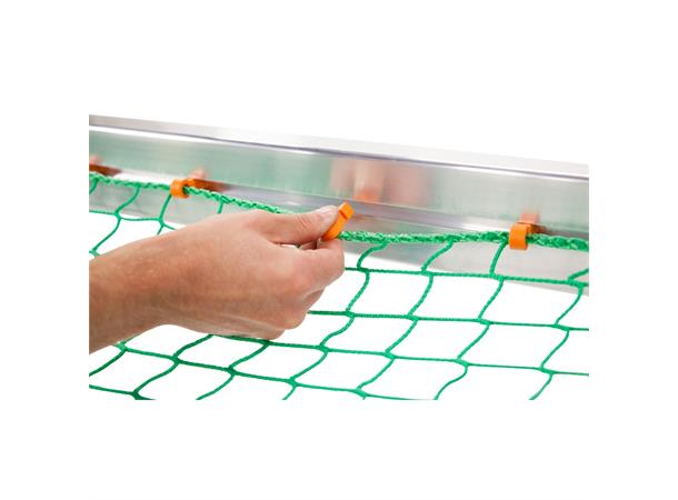 Minimål helsveiset 120 x 80 cm Robust alu fotballmål | 10 cm masker