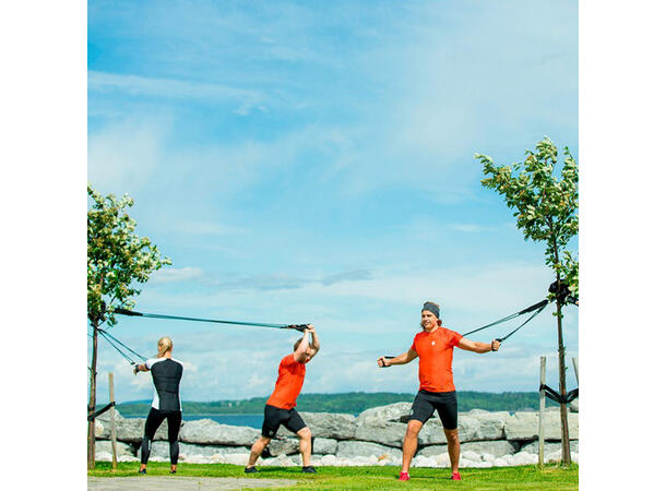 R.O.P.E.S Bungee Duo Trainer PRO Medium Treningsstrikker - Medium - 12 stykk 