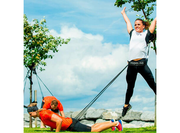R.O.P.E.S Bungee Duo Trainer PRO Medium Treningsstrikker - Medium - 12 stykk 
