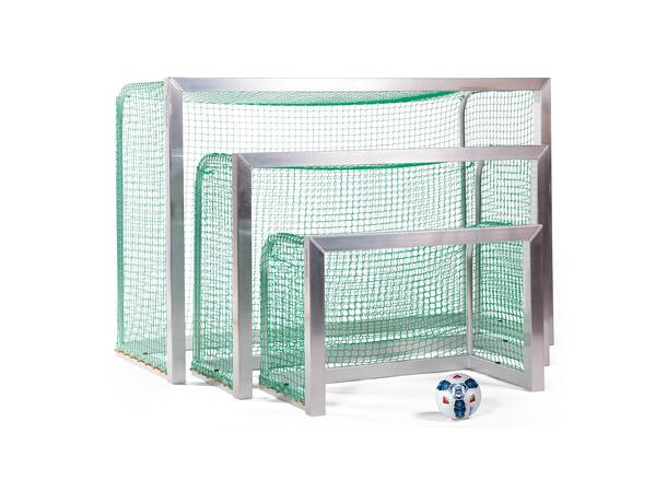 Minimål helsveiset 120 x 80 cm Robust alu fotballmål | 4,5 cm masker 