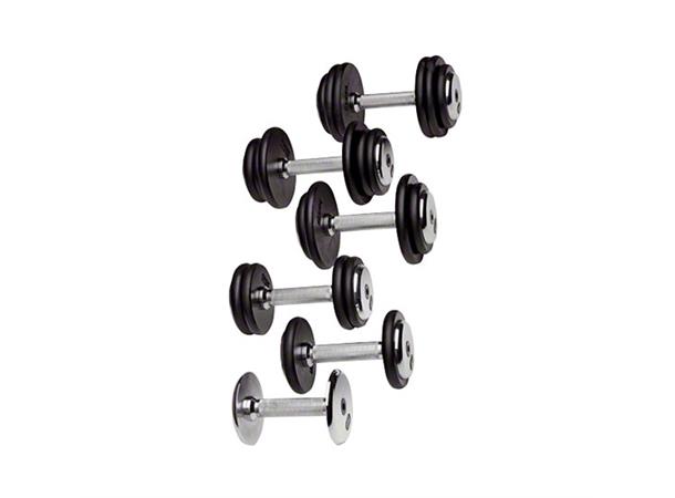 Manual Kompakt Velg vekt: 2,5 til 30 kg