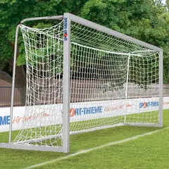 Fotballmål 5x2 m frittstående Kvadratisk profil - med forsterket ramme