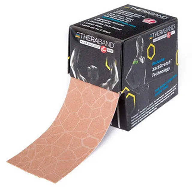 Kinesiotape Thera-Band | Beige Lengde 5 m | Bredde 5 cm 