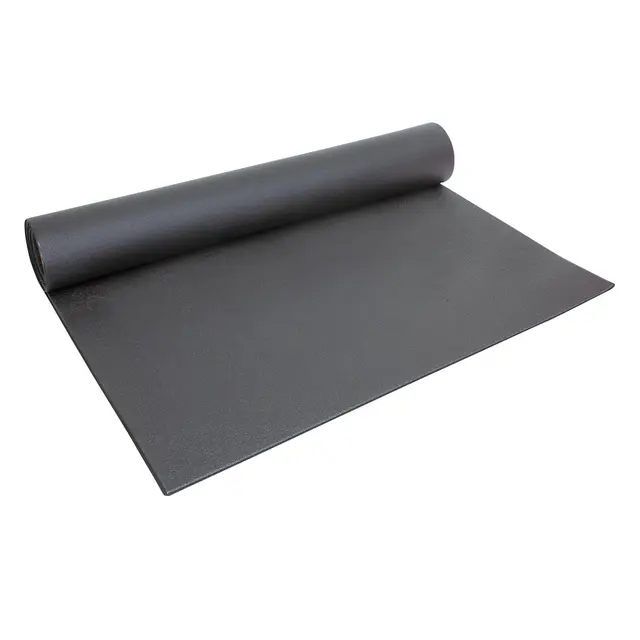 Gulvmatte Protect 210x100 cm Svart Gulvbeskyttelse til kondisjonsapparater 