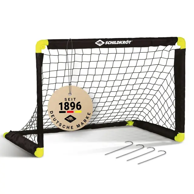 Schildkröt Fotballmål | 1 stk 90x60 cm | Sammenleggbart mål 