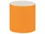Skummodul | Sylinderbase L i skum 60x60 cm | oransje/ivory